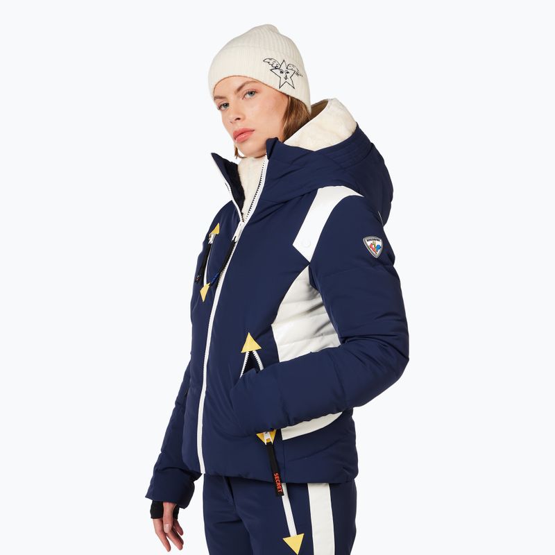 Dámska lyžiarska bunda Rossignol JCC Valdiz Down cosmic blue 4