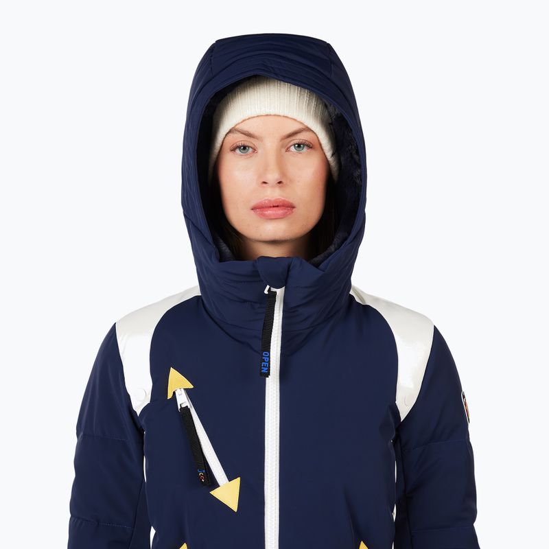 Dámska lyžiarska bunda Rossignol JCC Valdiz Down cosmic blue 6