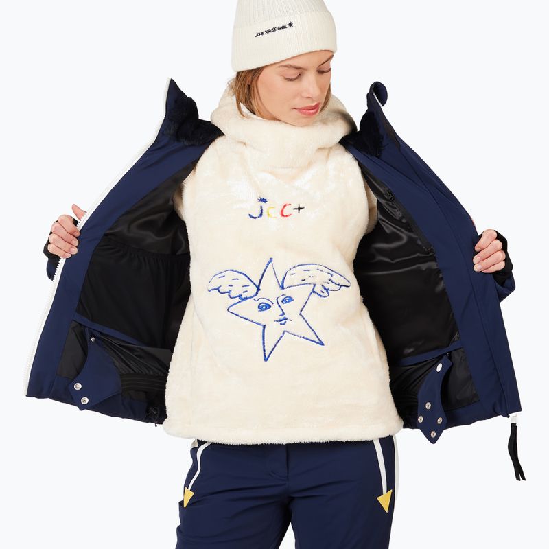 Dámska lyžiarska bunda Rossignol JCC Valdiz Down cosmic blue 9