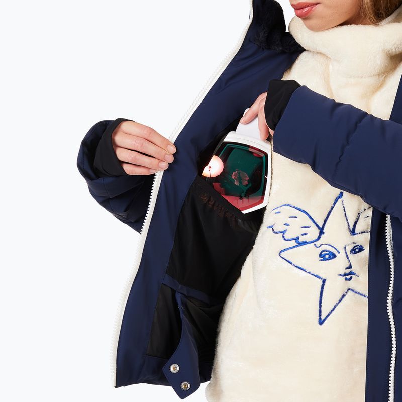 Dámska lyžiarska bunda Rossignol JCC Valdiz Down cosmic blue 11