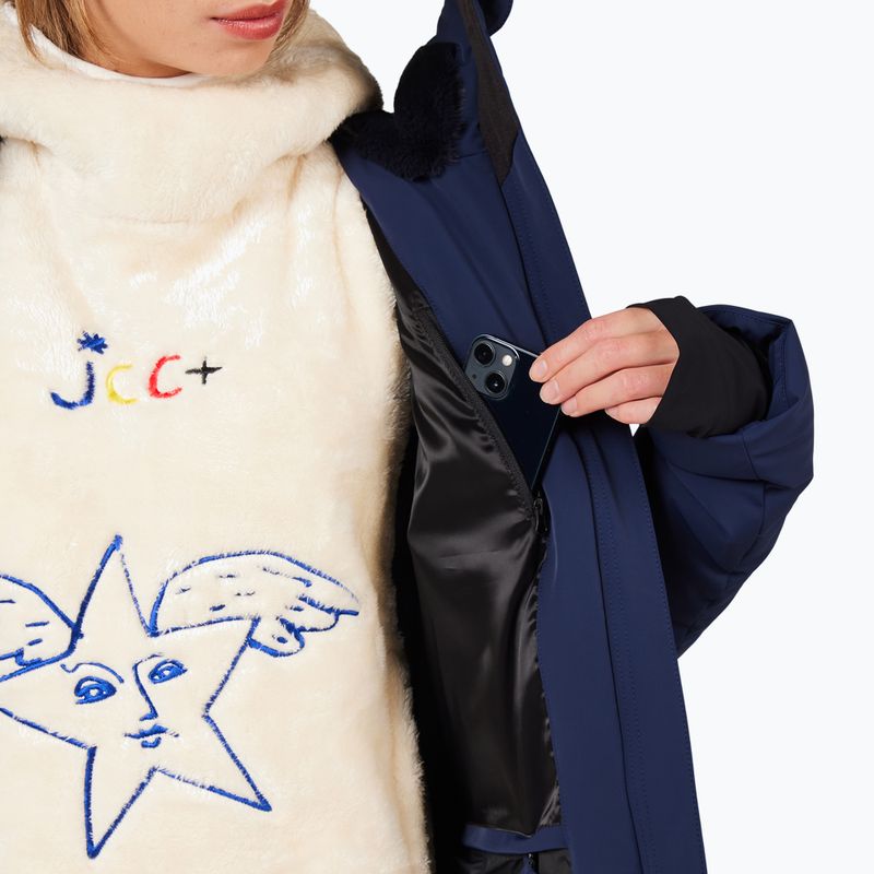 Dámska lyžiarska bunda Rossignol JCC Valdiz Down cosmic blue 12