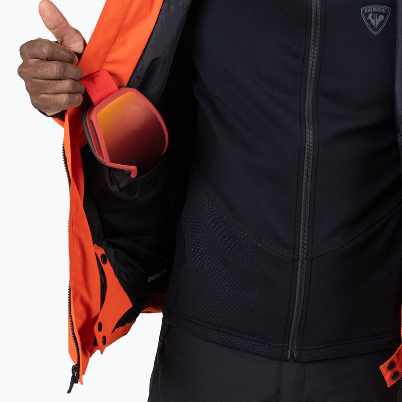 Pánska lyžiarska bunda Rossignol Strawpile golden gate 14