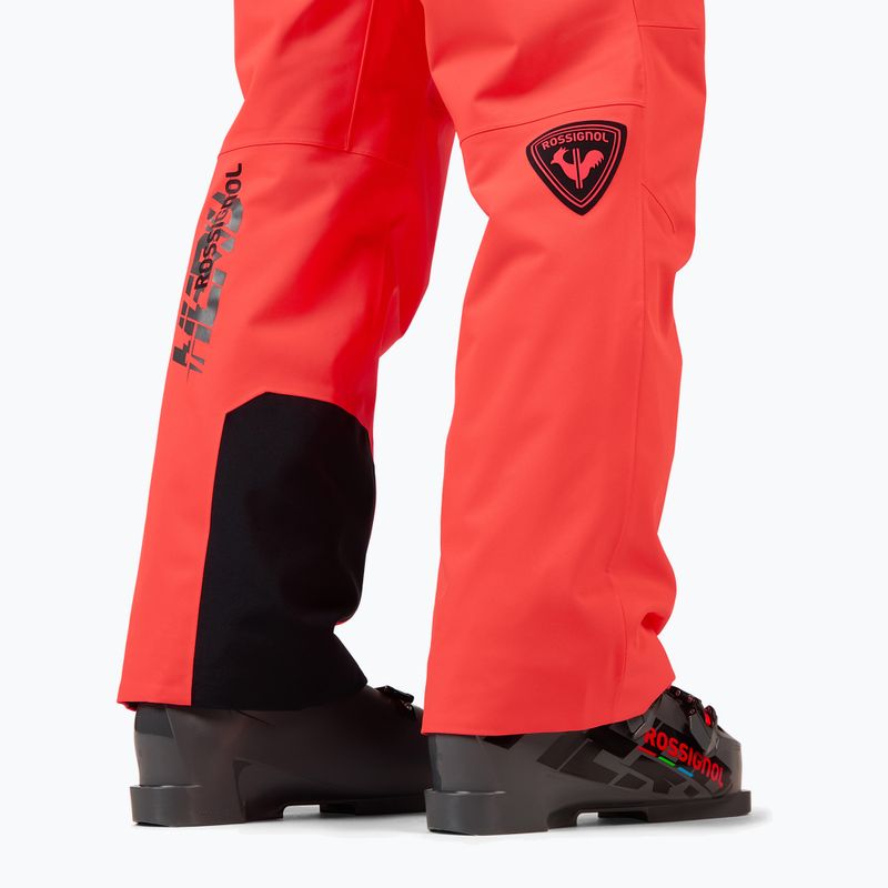 Pánske lyžiarske nohavice Rossignol Hero Insulated neon red 8