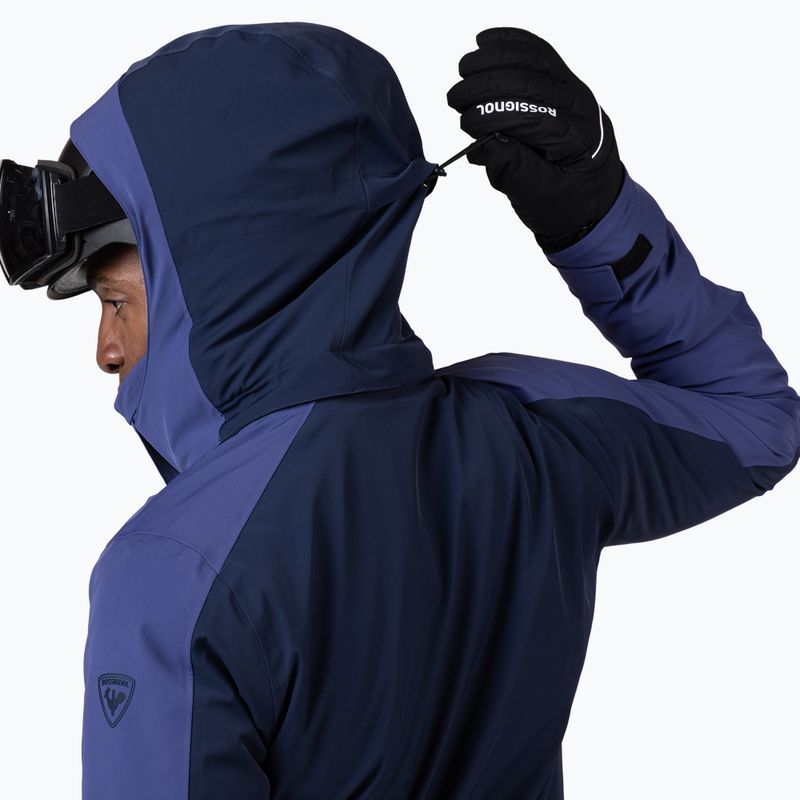 Pánska lyžiarska bunda Rossignol Blackside future blue 5