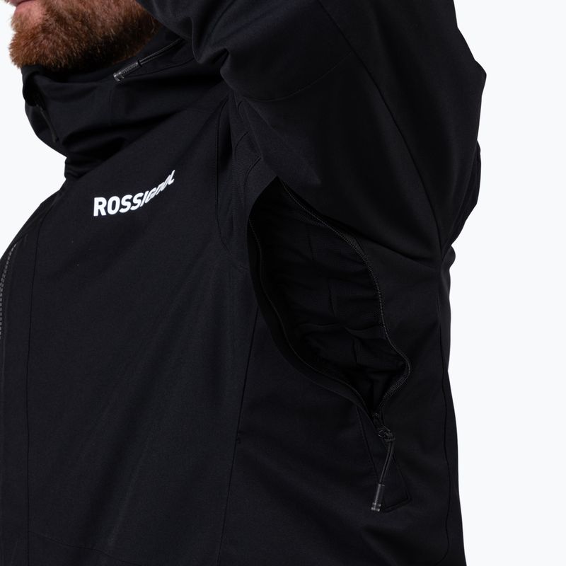 Pánska lyžiarska bunda Rossignol Rochrun Insulated black 8
