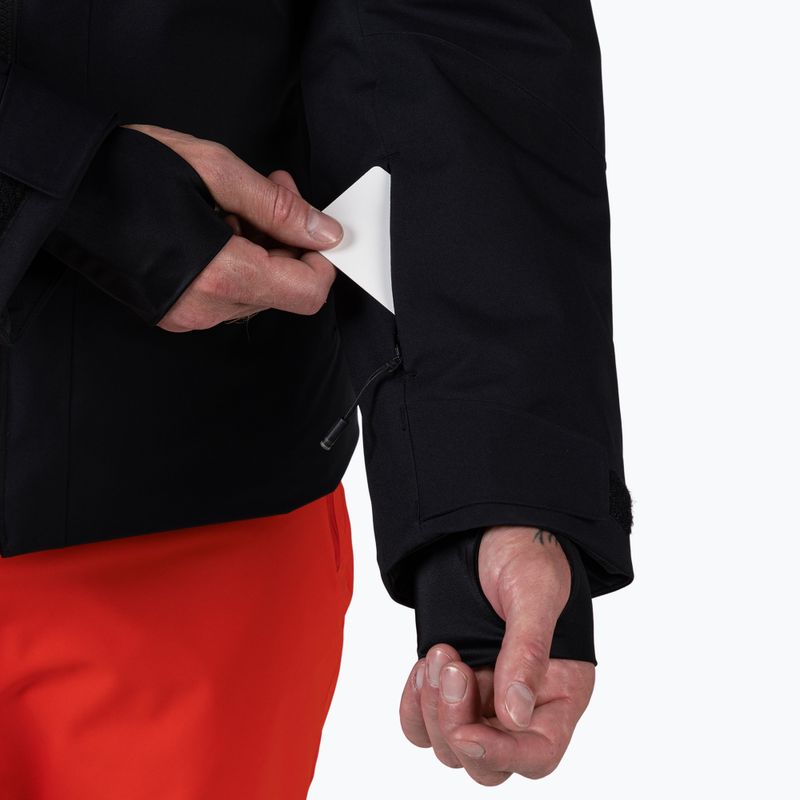 Pánska lyžiarska bunda Rossignol Rochrun Insulated black 9