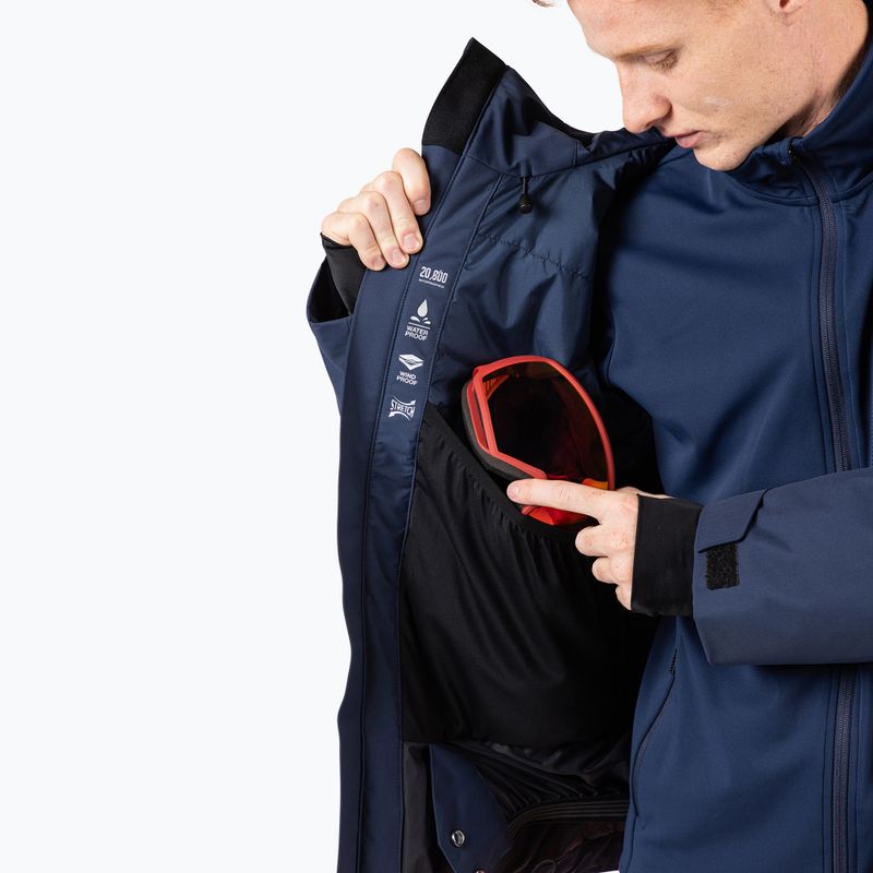 Pánska lyžiarska bunda Rossignol Rochrun Insulated dark navy 13
