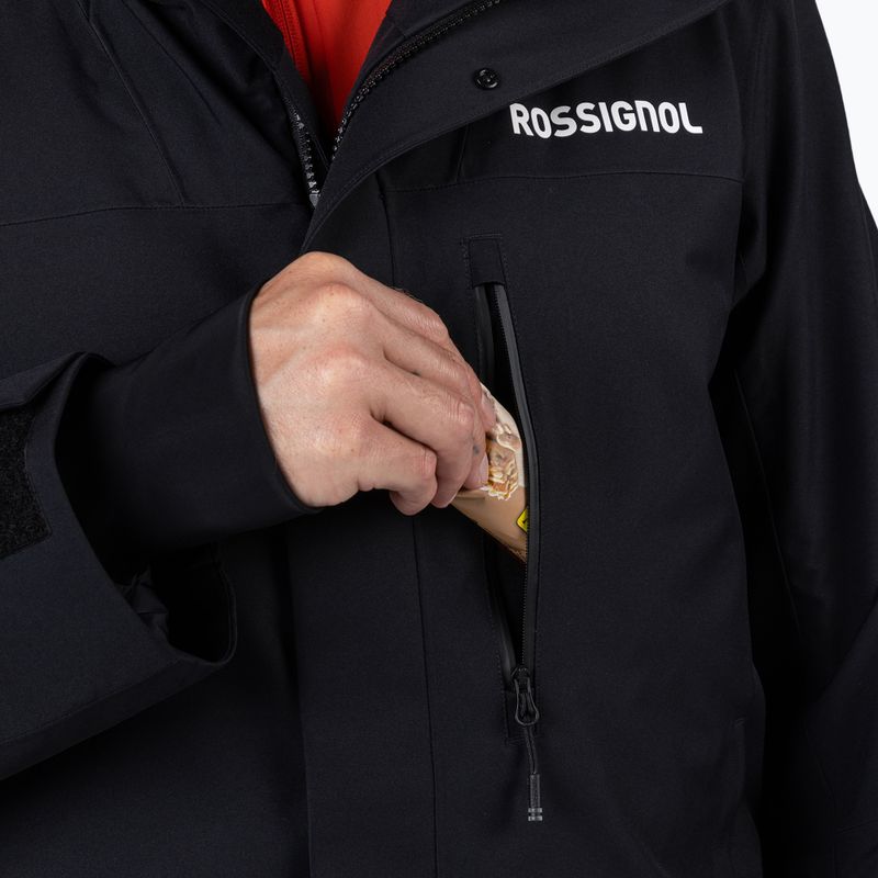 Pánska lyžiarska bunda Rossignol Velika Insulated black 9