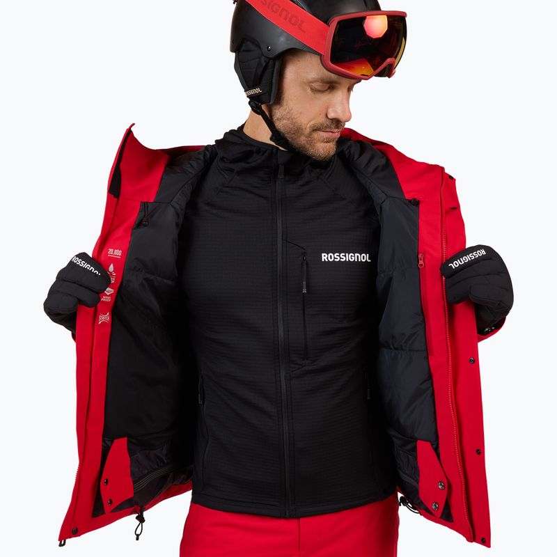 Pánska lyžiarska bunda Rossignol Velika Insulated sports red 13