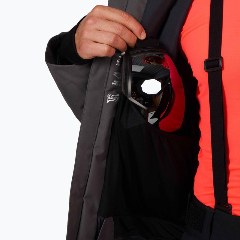 Pánska lyžiarska bunda Rossignol Hero Velika Insulated onyx grey 15