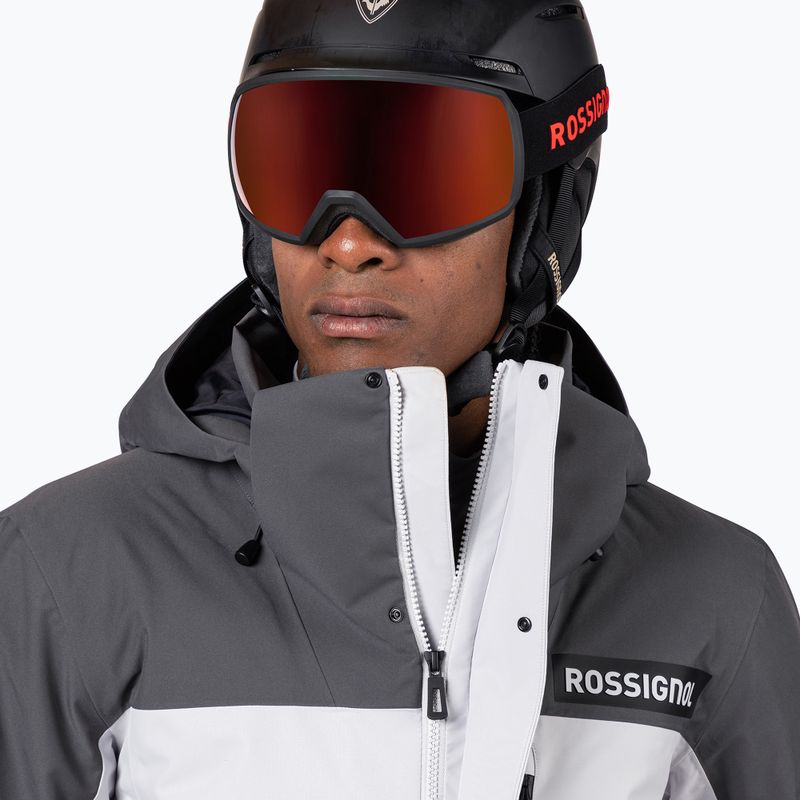 Pánska lyžiarska bunda Rossignol Hero Velika Insulated soft grey 7