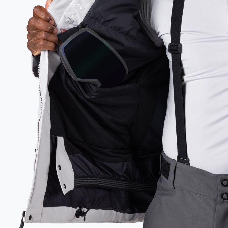 Pánska lyžiarska bunda Rossignol Hero Velika Insulated soft grey 17