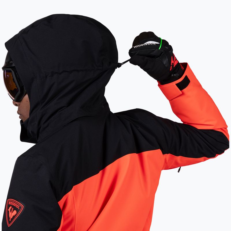 Pánska lyžiarska bunda Rossignol Hero Velika Insulated neon grey 5