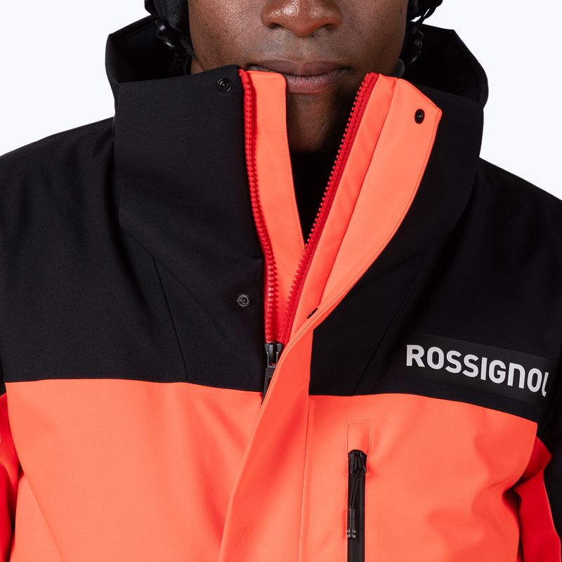 Pánska lyžiarska bunda Rossignol Hero Velika Insulated neon grey 7