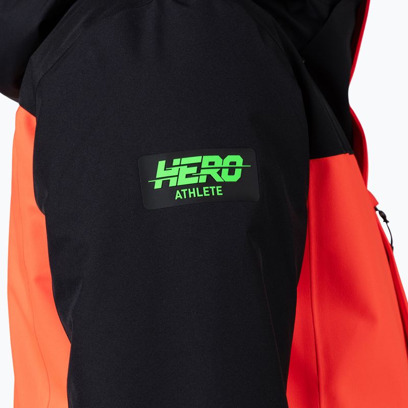 Pánska lyžiarska bunda Rossignol Hero Velika Insulated neon grey 10