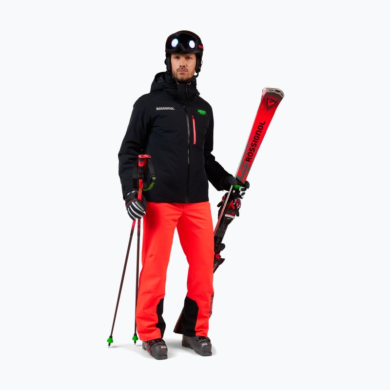 Pánska lyžiarska bunda Rossignol Hero Blakside Insulated black 2