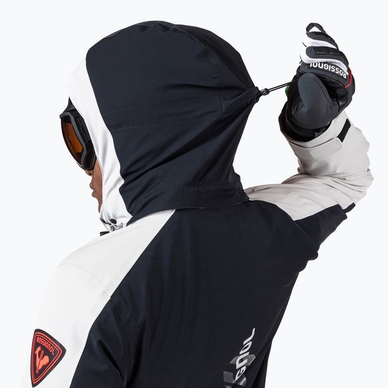 Pánska lyžiarska bunda Rossignol Hero Blakside Insulated soft grey 5