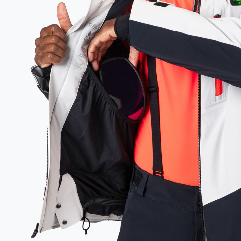 Pánska lyžiarska bunda Rossignol Hero Blakside Insulated soft grey 15