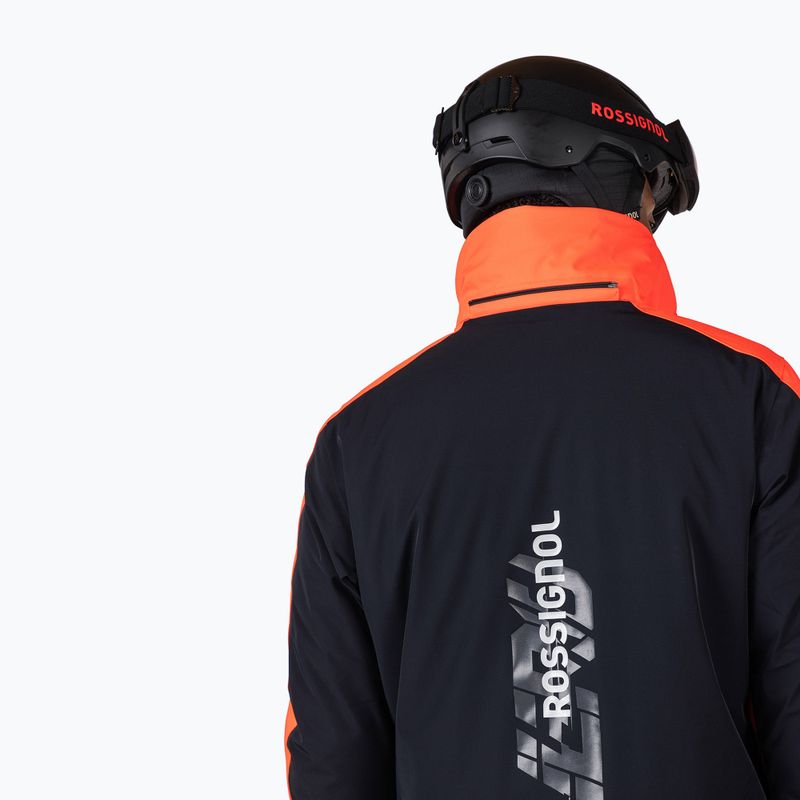 Pánska lyžiarska bunda Rossignol Hero Blakside Insulated neon red 5