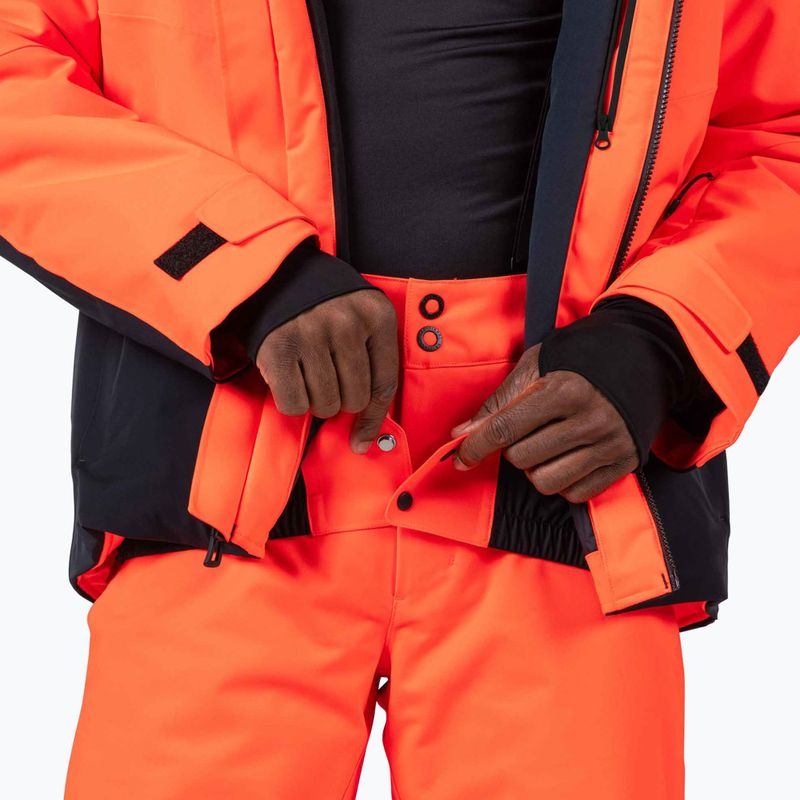 Pánska lyžiarska bunda Rossignol Hero Blakside Insulated neon red 15