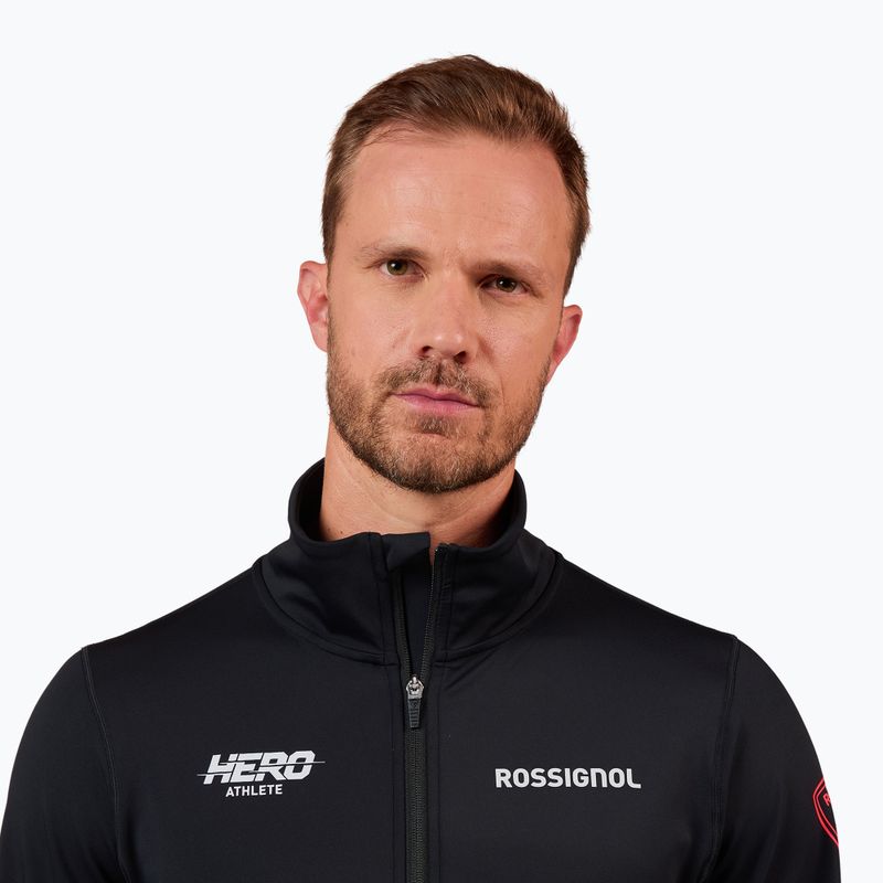 Pánska mikina Rossignol Hero Mid Layers Stretch black 5