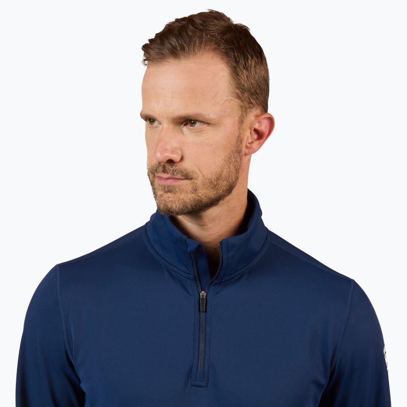 Pánska lyžiarska mikina Rossignol Mid Layer Stertch Half Zip dark navy 5