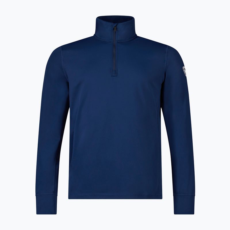 Pánska lyžiarska mikina Rossignol Mid Layer Stertch Half Zip dark navy 6