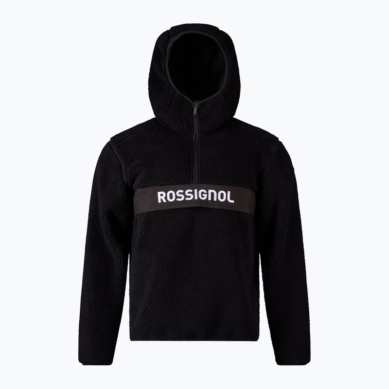 Pánska mikina Rossignol Alltrack Anorak Fleece black 8