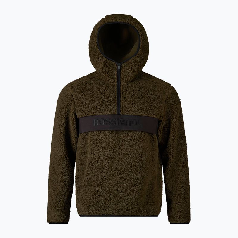Pánska mikina Rossignol Alltrack Anorak Fleece olive shadow 8