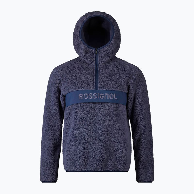 Pánska mikina Rossignol Alltrack Anorak Fleece true night blue 8