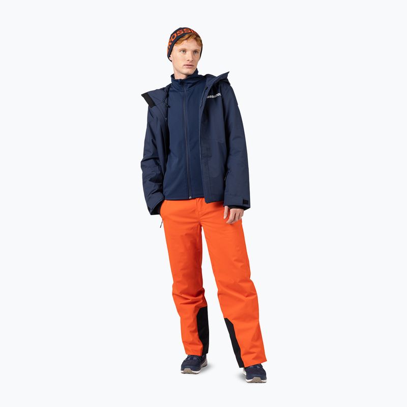 Pánska fleecová mikina Rossignol Mid Layer Stretch dark navy 2