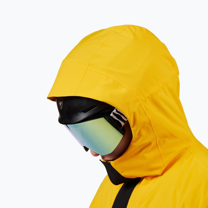 Pánska lyžiarska bunda Rossignol Desafio 2L Shell saffron yellow 5
