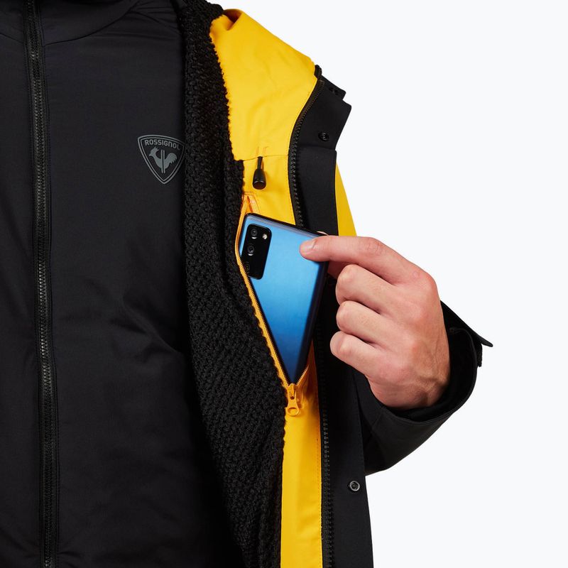 Pánska lyžiarska bunda Rossignol Desafio 2L Shell saffron yellow 17