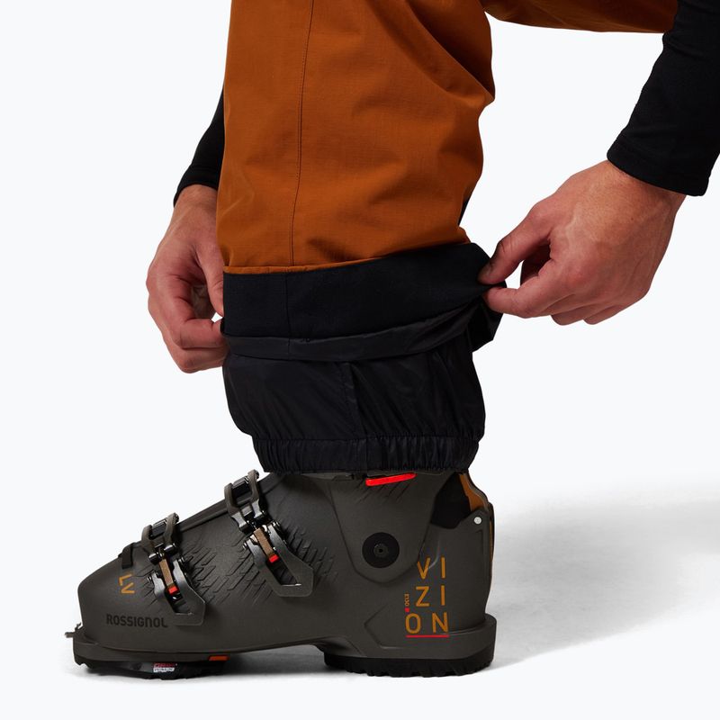 Pánske lyžiarske nohavice Rossignol Outerlimits Insulated Bib deep caramel 11
