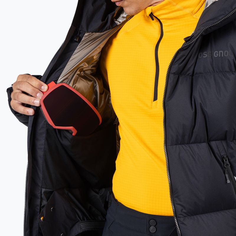 Pánska lyžiarska bunda Rossignol Daille Down black 12