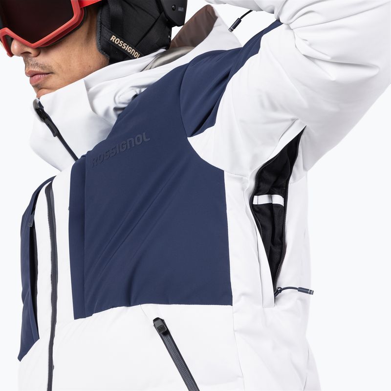Pánska lyžiarska bunda Rossignol Ciastel Down Mix dark navy 10