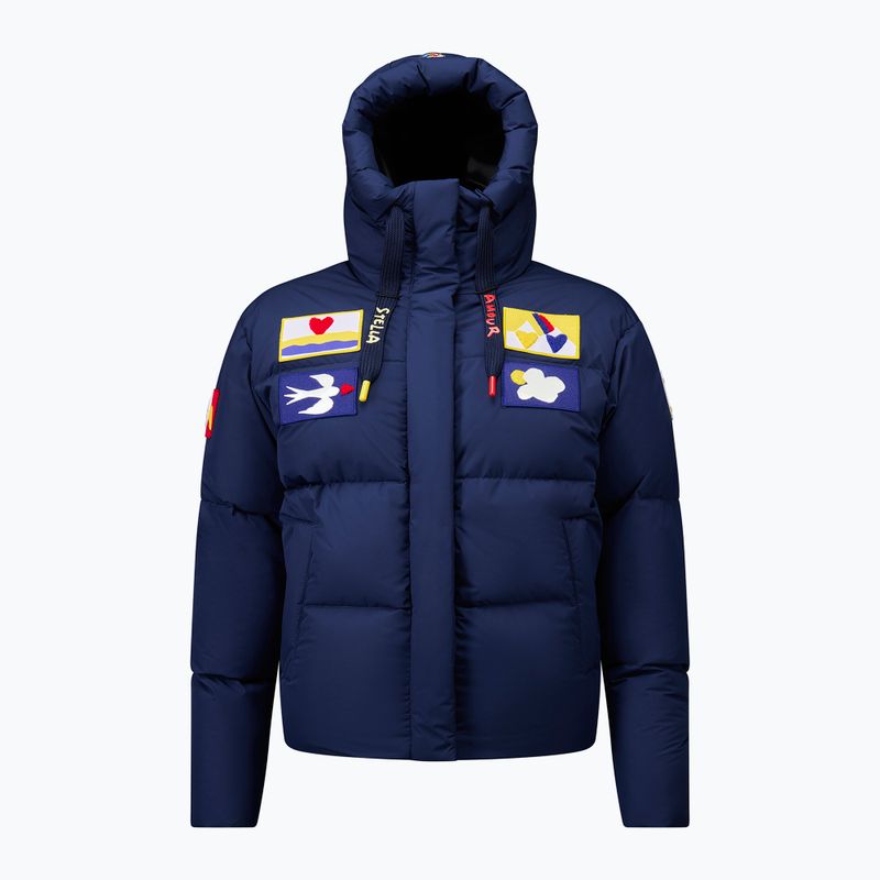 Dámska lyžiarska bunda Rossignol JCC Allsnow Down cosmic blue 13