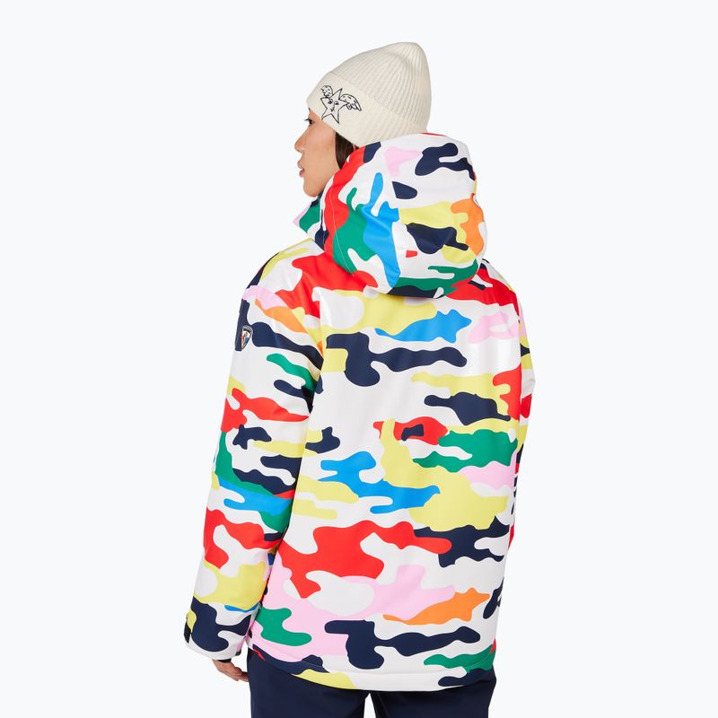 Dámska lyžiarska bunda Rossignol JCC Valthor jcc camo print 3