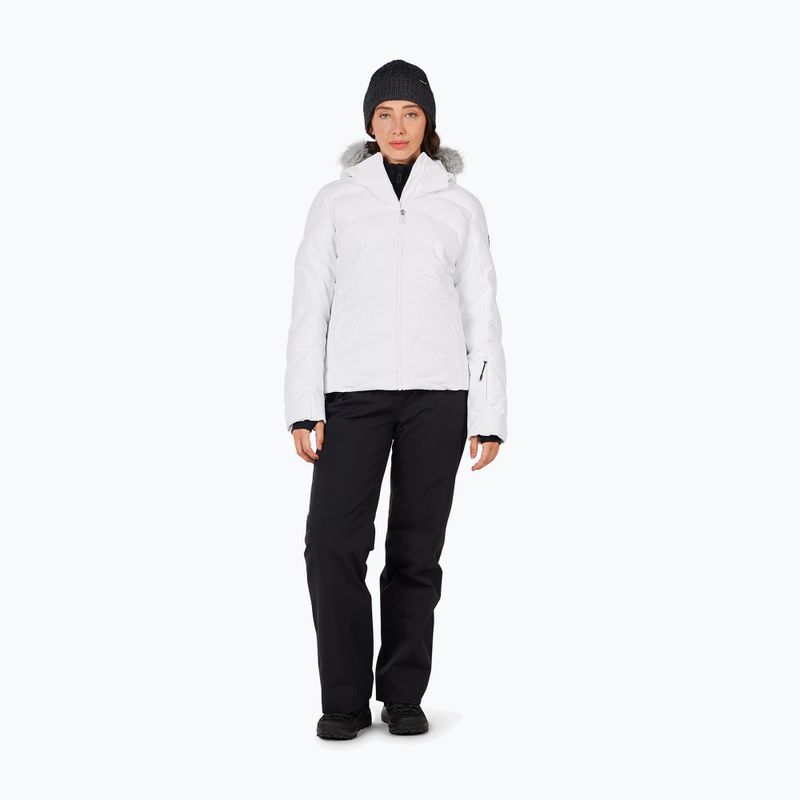 Dámska lyžiarska bunda Rossignol Staci Insulated white 2