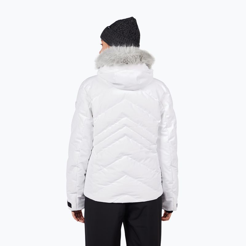 Dámska lyžiarska bunda Rossignol Staci Insulated white 3