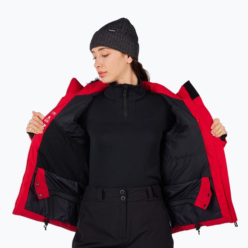 Dámska lyžiarska bunda Rossignol Staci Insulated ruby red 14