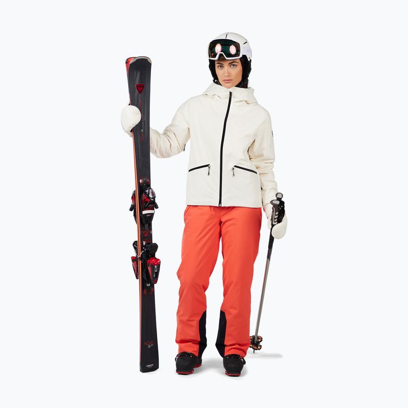 Dámska lyžiarska bunda Rossignol Rochrun Insulated nature white 2