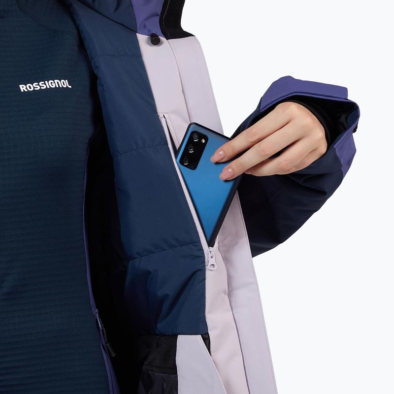 Dámska lyžiarska bunda Rossignol Velika Insulated galactic lilac 11