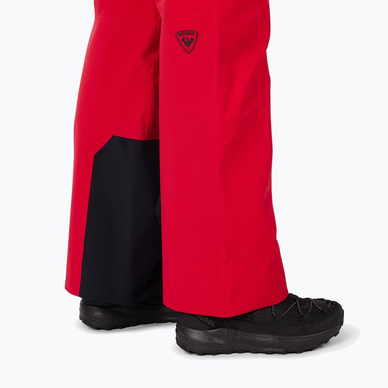 Dámske lyžiarske nohavice Rossignol Insulated ruby red 7