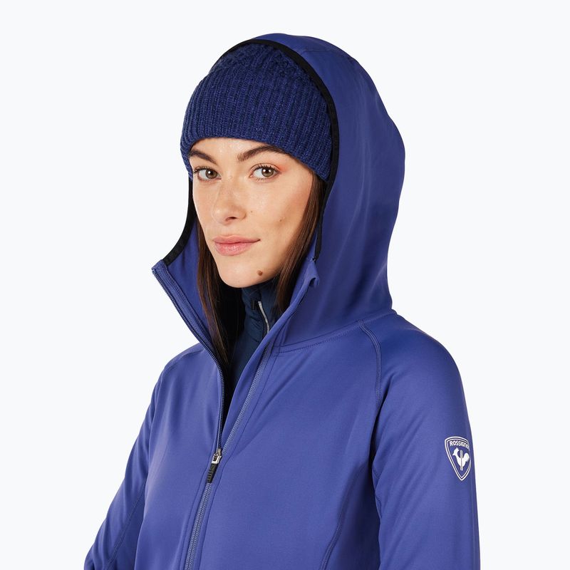 Dámska mikina Rossignol Mid Layer Thin Full Zip future blue 5