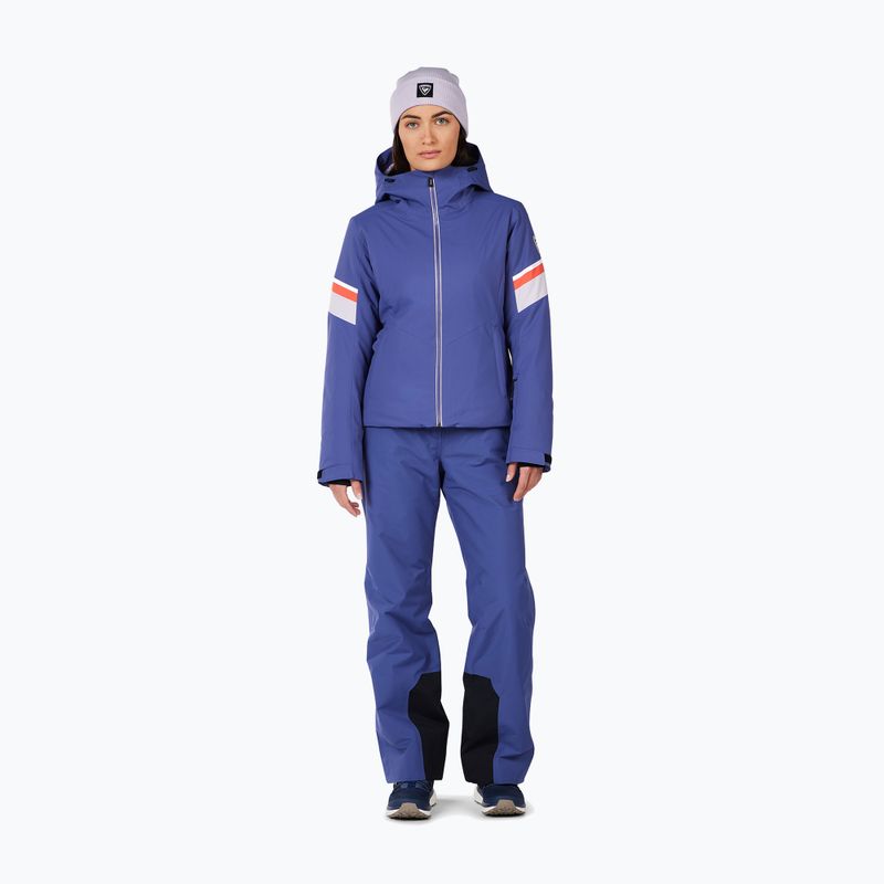 Dámska lyžiarska bunda Rossignol Strawpile Jkt future blue 2