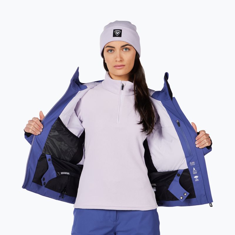 Dámska lyžiarska bunda Rossignol Strawpile Jkt future blue 10