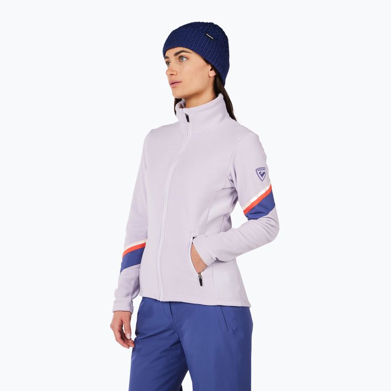 Dámska mikina Rossignol Strawpile Fleece Fz galactic lilac 4