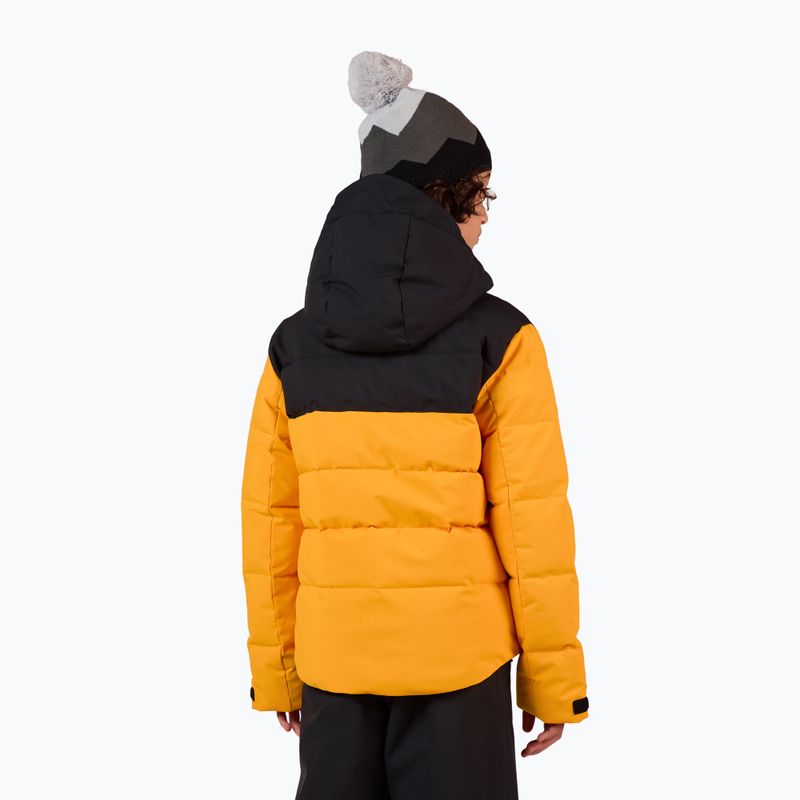 Detská lyžiarska bunda Rossignol Siz Quiled saffron yellow 3