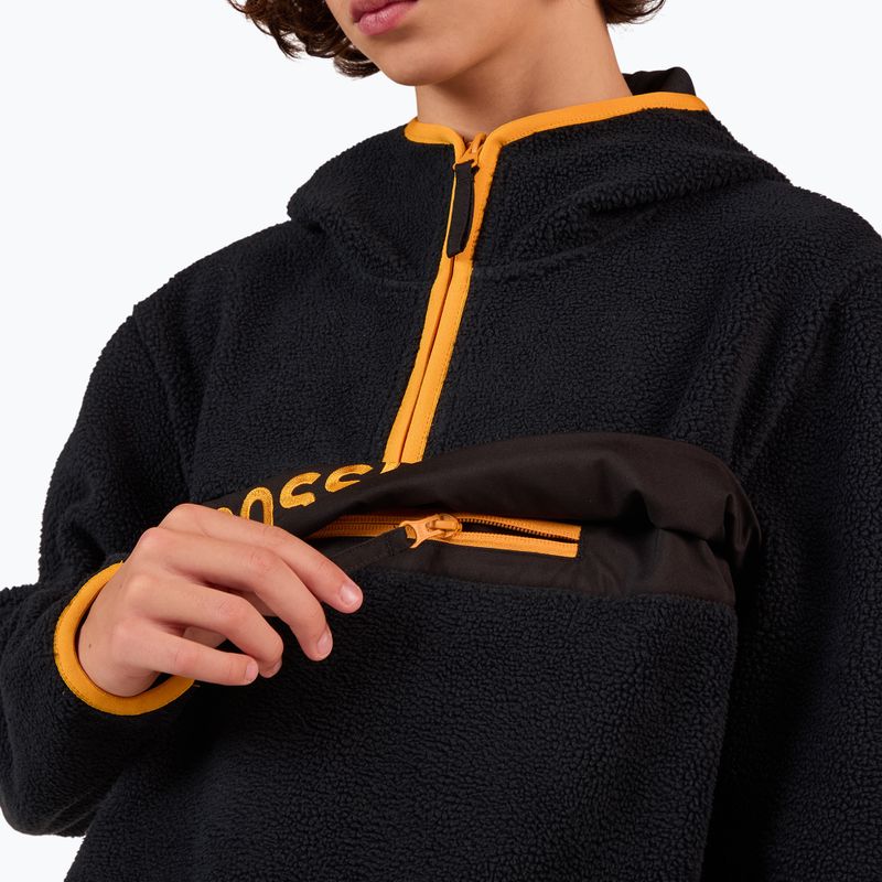Detská mikina Rossignol Alltrack Anorak Fleece black 7